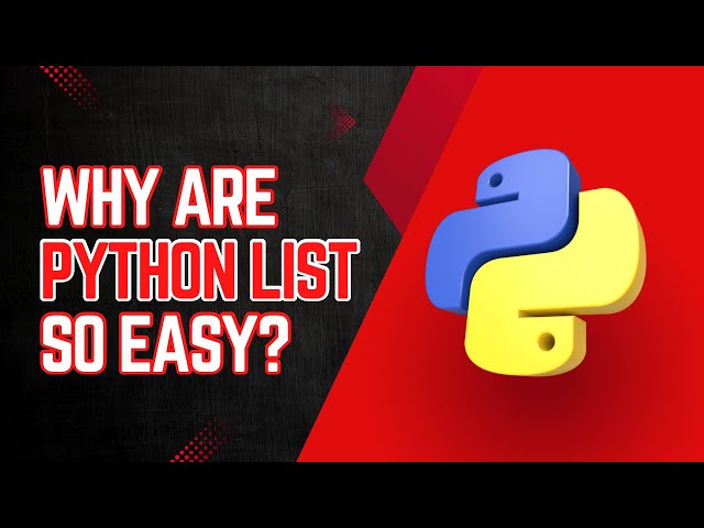 Why Do Python Lists Make Coding Look So Easy 🔥?