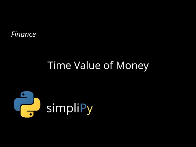 Time Value of Money