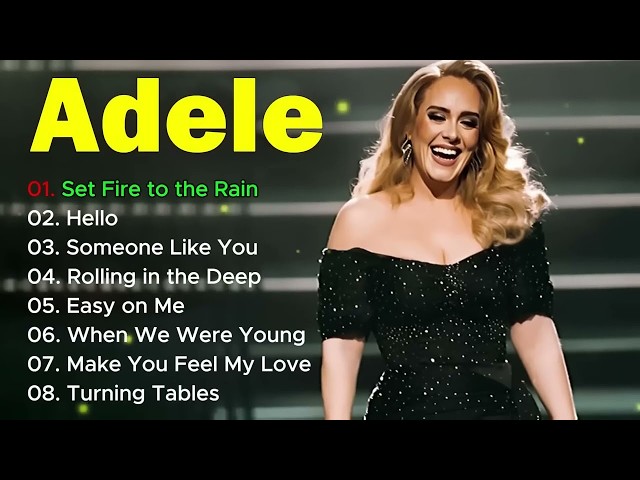 Adele Greatest Hits 2026 💖 Best Songs of Adele - Someone Like You, Hello, Easy On Me & More - part 5