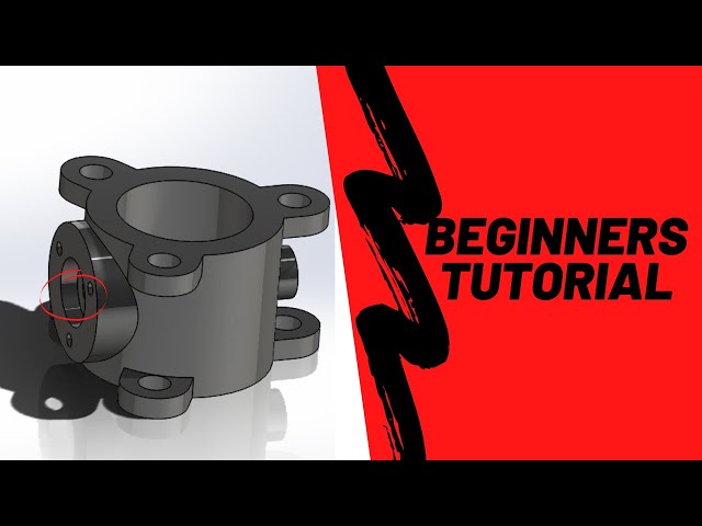 Solidworks Tutorial for beginners| Butterfly Valve (body)