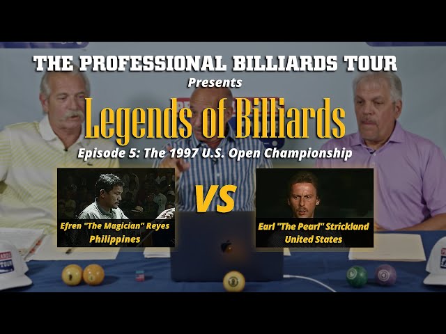 Legends of Billiards React - Efren Reyes vs Earl Strickland