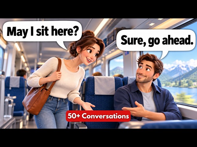 2 Hours of Simple Real-Life Dialogues for Beginner English (A1–A2)