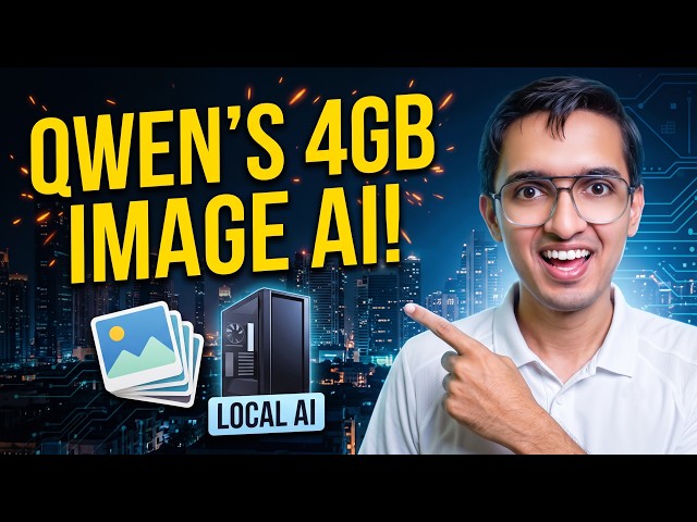 Qwen Image 2.1: The Free 7B Photoshop Killer Runs on 4GB VRAM!
