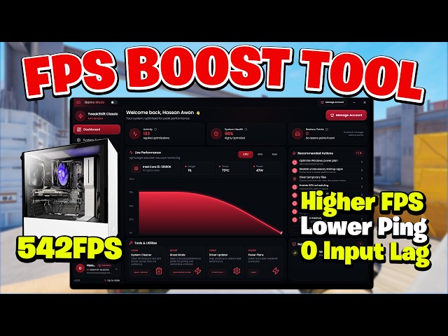 Ultimate PC Optimization Tool for Gaming — Boost FPS & Reduce Input Delay