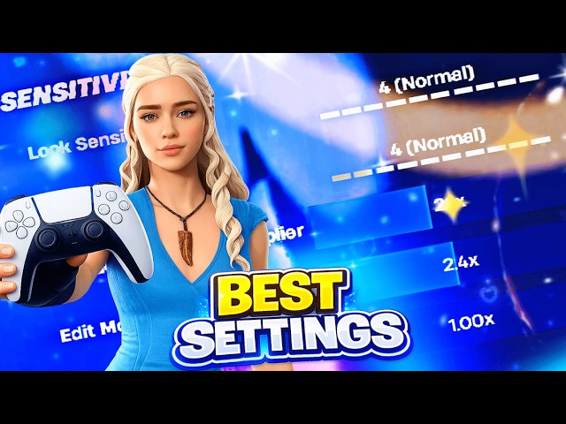 *NEW* BEST UNREAL Controller SETTINGS For Chapter 7 For Exponential & Linear!