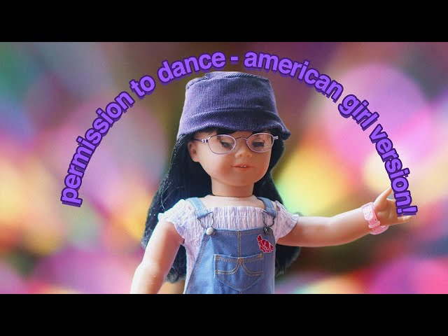 #PermissiontoDance Challenge but doll version! #Shorts