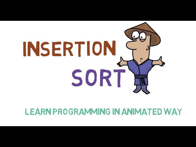 Insertion Sort in Animated Way