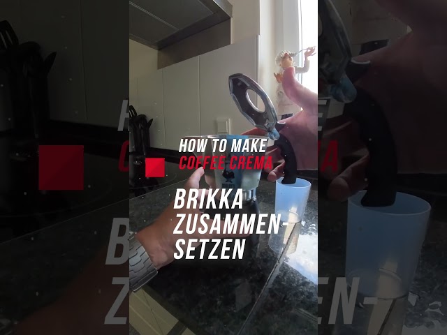 Bialetti Brikka - How to make Crema Coffee