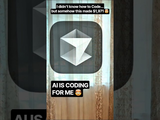 I Told AI What to Build… And It Started Coding for Me🤯 #ai #aicoding