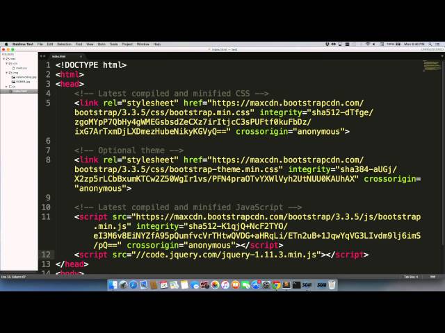 How to Add bootstrap and Jquery to your Website