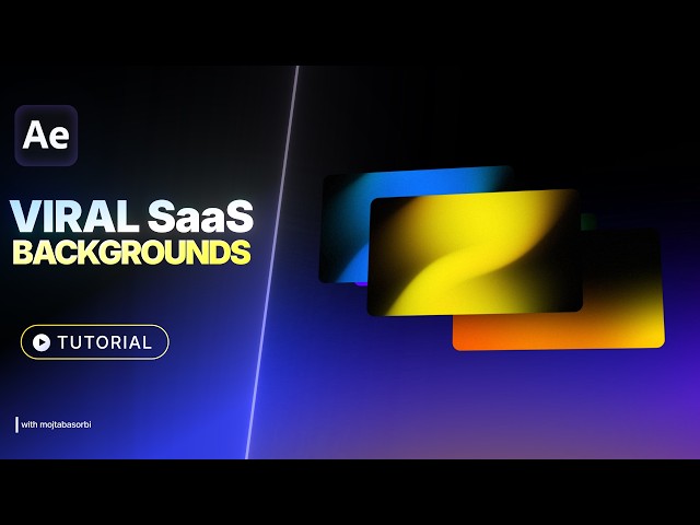 Create VIRAL SaaS Backgrounds in After Effects