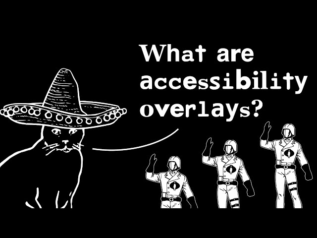 What are accessibility overlays?