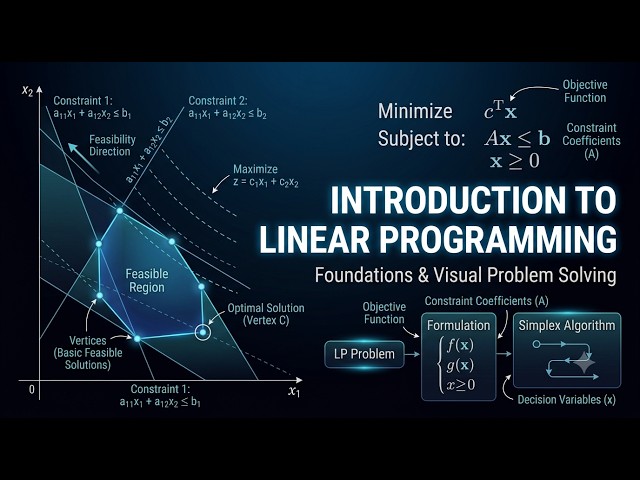 Introduction to Linear Programming: Foundations & Visual Solving