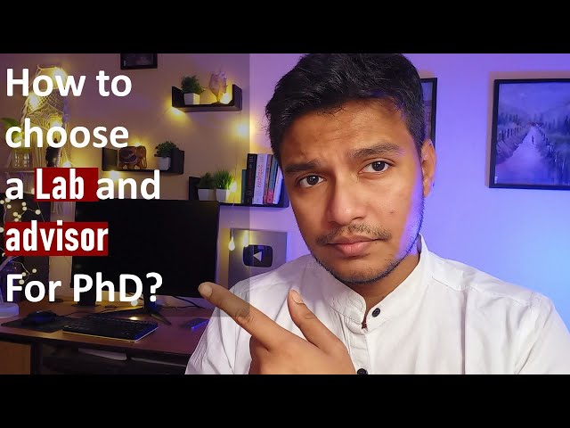 How to choose a lab for starting PhD ?