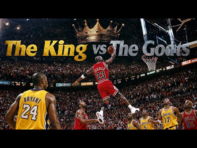 LeBron vs Jordan Debate! The King vs the Goats. #Lebronvsjordan #michaeljordan #lebronjames #lebron