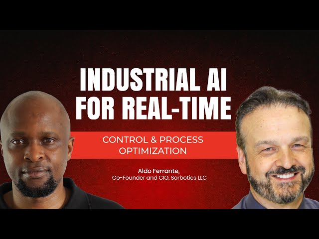 Real Time Industrial Process Optimization and Control with AI