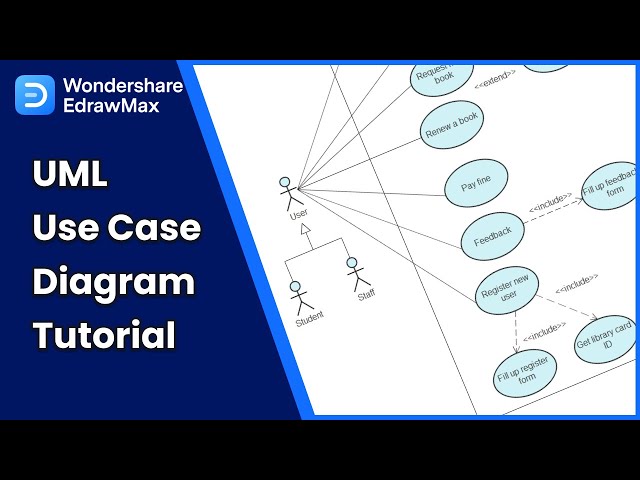 UML Use Case Diagram Tutorial in EdrawMax | Definition, Symbols, and Examples