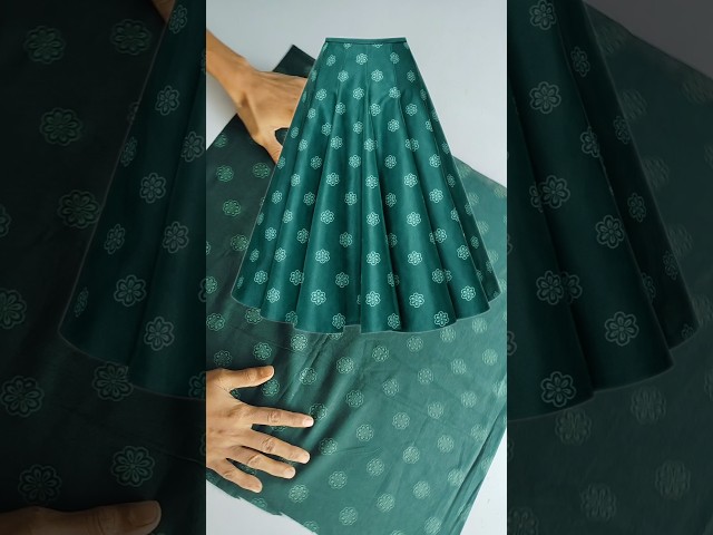 Plate Skirt Pattern Design Cutting and Stitching Easy Tricks, #diy #skirtpattern #skirttutorial