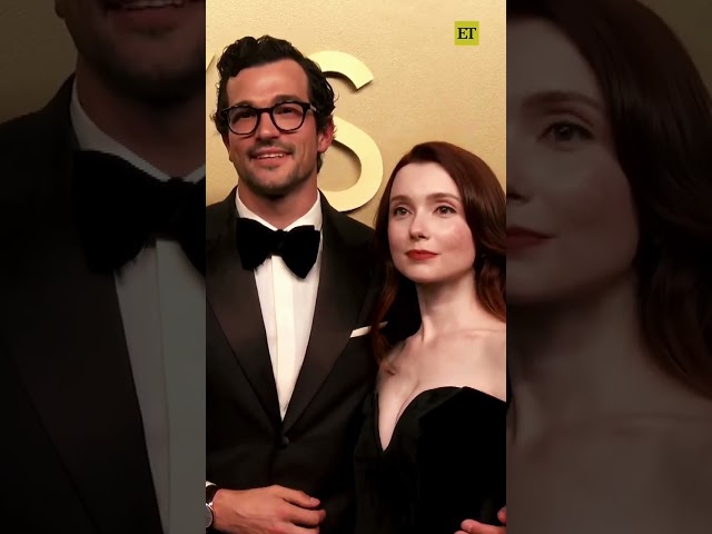 Paul Anthony Kelly and Syd Widziszewski-Kelly Arrive at the Emmys