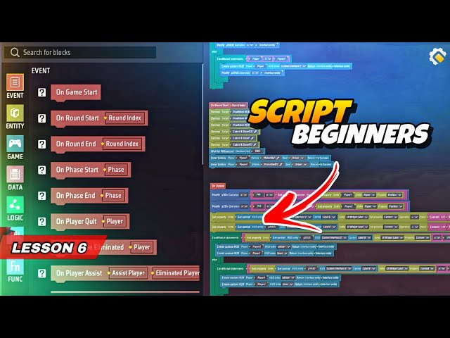 Basics of Script Editor: Lesson 6 | Craftland Course
