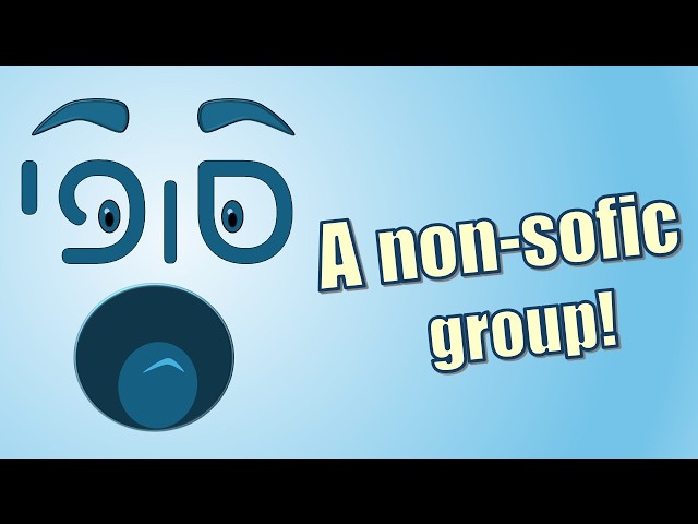 A non-sofic group
