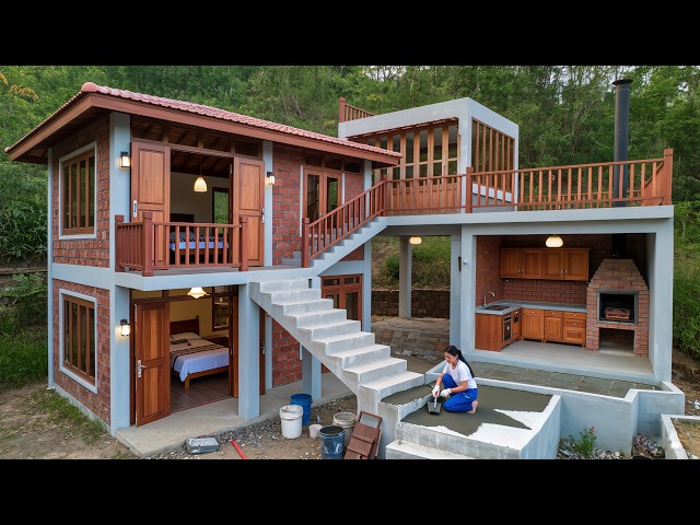 No one believed the girl could build her dream house in just 354 days.| by @LýPhúcVy