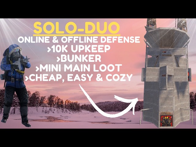 the best new meta solo-duo base design in rust... (+25 rockets)