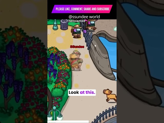 Capibara army takeover mod in among us | Ssundee world