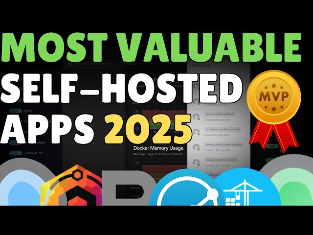 7 Most Valuable Self-Hosted Apps I Use Every Day