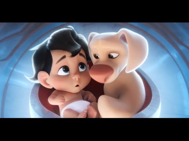 SUPERMAN & his DOG escape KRYPTON | DC League of Super Pets