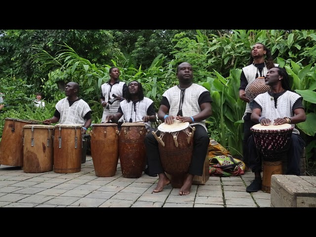 The Kakatsitsi Drummers perform 'Sweet' @ The Eden Project