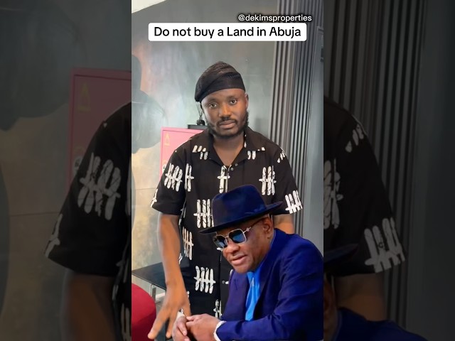 Do not buy a land in Abuja #youtubeshorts #comedy