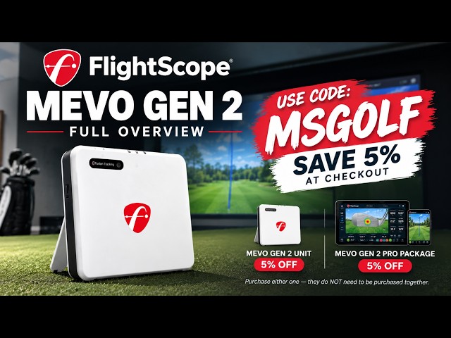Flightscope Mevo Gen 2 - Full Overview + 5% OFF Discount Code