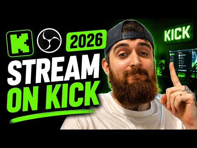 How To Stream On Kick In 2026 (Complete Beginner’s Guide)