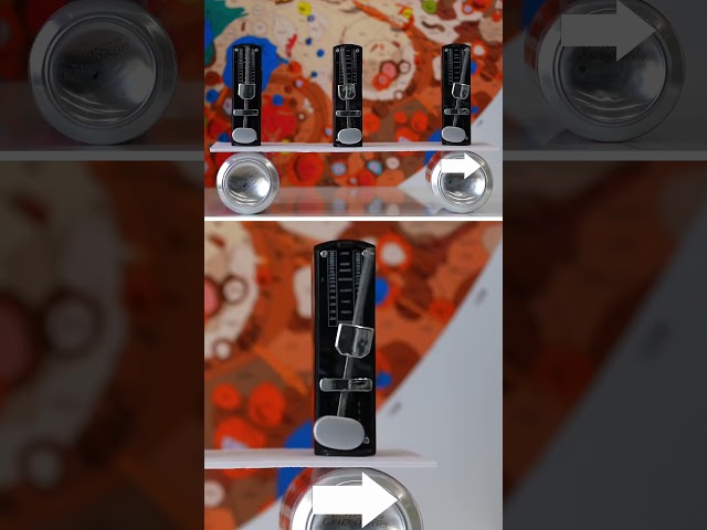 Why do these metronomes sync up?