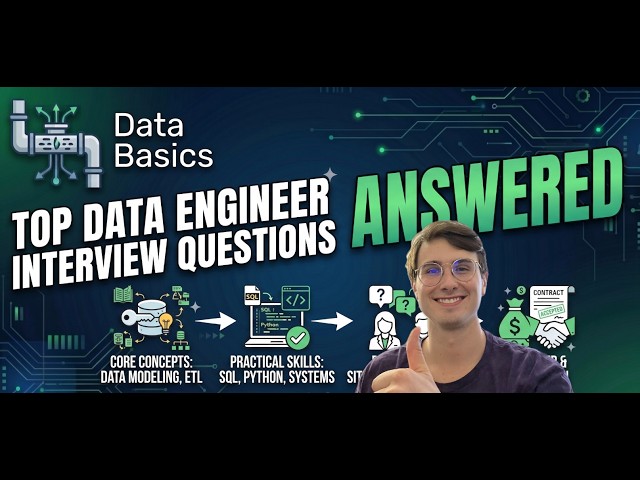 Top Data Engineer Interview Questions Answered (What Actually Gets You Hired)