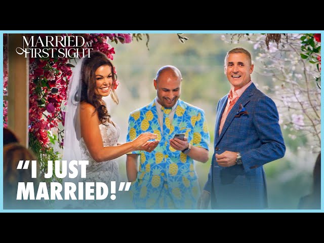 “I Just Married a Stranger!” 💜 | MAFS New Zealand Season 3 Wedding Compilation