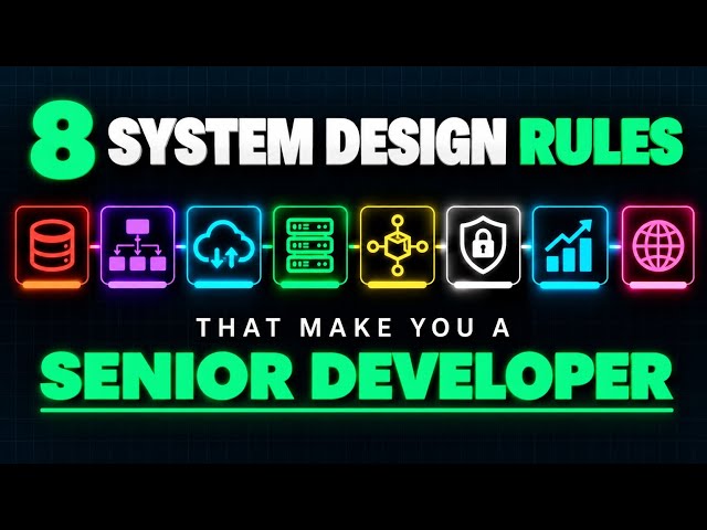 8 System Design Rules That Get You Hired at FAANG