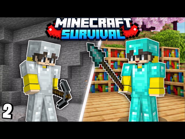 I BECOME POWERFUL IN MINECRAFT SURVIVAL PE🔥 || Minecraft Survival Series PE Ep 2 [HINDI]