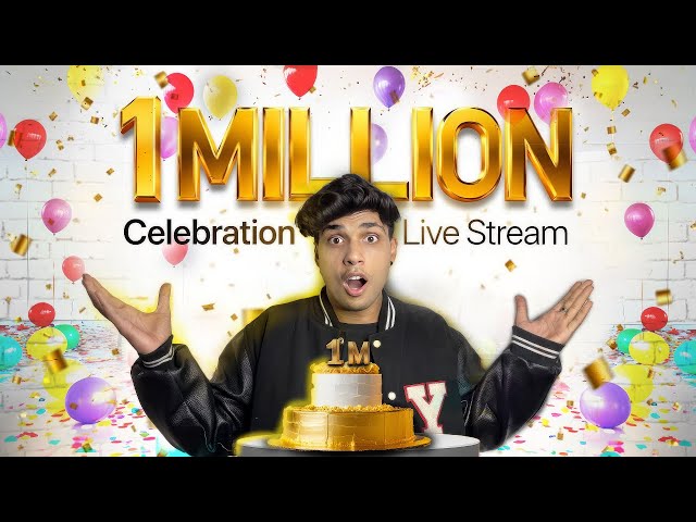 Zack The Stranger is live 1 Million Celebration 🥳 🎉