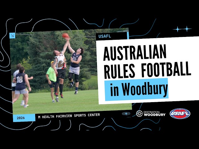 Australian Rules Football at the Sports Center in Woodbury MN