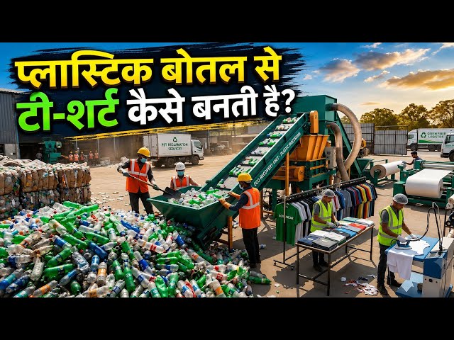 क्या आपने कभी सोचा है कि कचरे में फेंकी गई एक Plastic Bottle आखिर एक नई T-Shirt में कैसे बदल सकती है