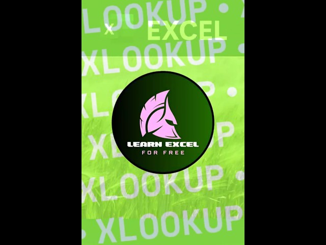 EXCEL XLOOKUP = Game Changer! #excel #spreadsheetmagic #excelshortcuts