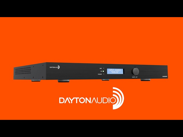 Combining Power & Precision | SA1000DSP Subwoofer Amplifier - Dayton Audio