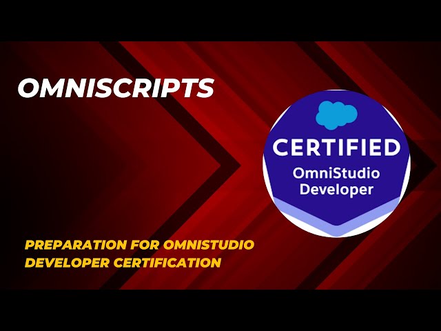 OmniScripts | Challenges 1 to 5