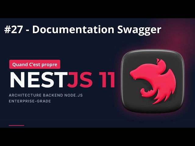 REST API - NestJS 11 - #27/? - Swagger Documentation