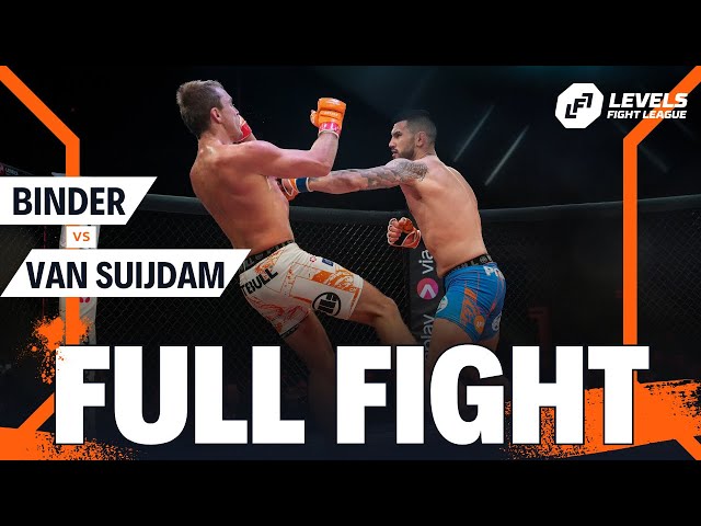 ANDREEAS BINDER vs MELVIN VAN SUIJDAM | LFL15 | Full Welterweight Title Fight