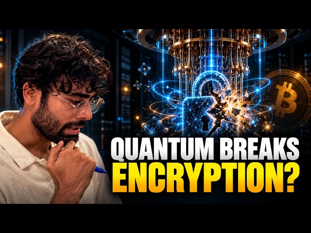 How Quantum Computers Could Break Encryption ?