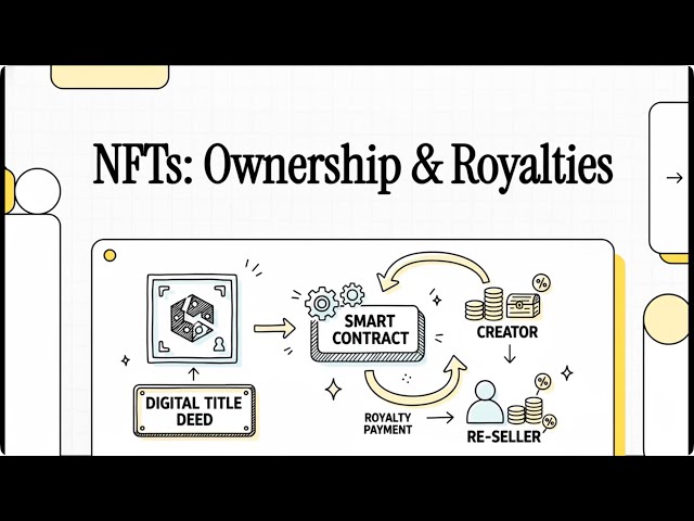 Non-Fungible Tokens (NFTs): Redefining Ownership and Royalties【Dr. Deric】