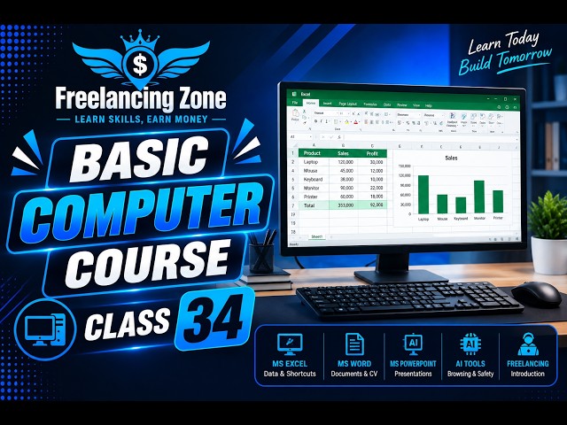 Basic Computer Course | Class 24 | Computer Fundamentals